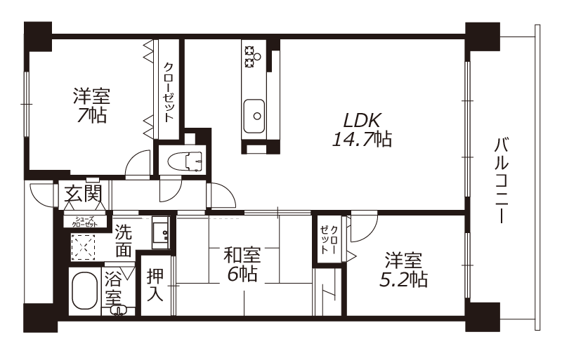 F-01家具なし