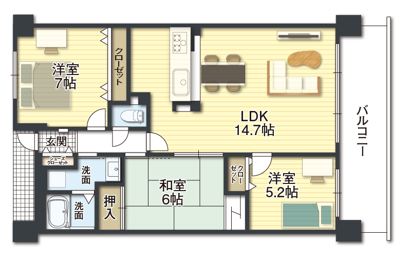 F-04家具あり